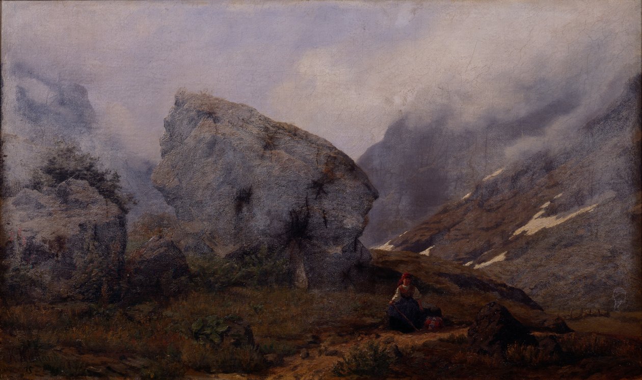 No alto da montanha de Kitty Lange Kielland