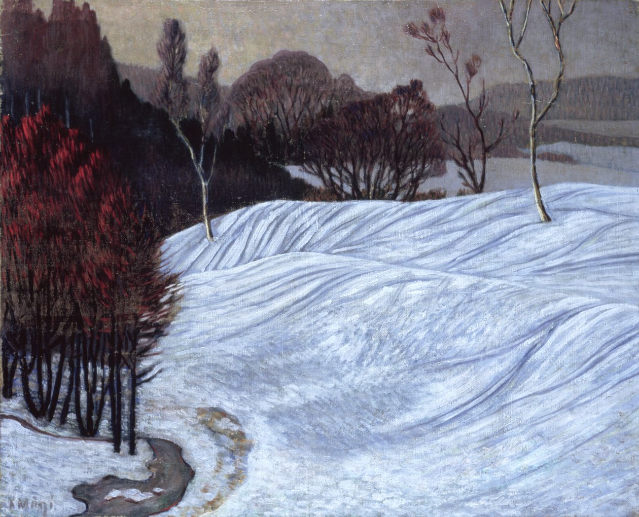 Paisagem norueguesa, 1908-10 de Konrad Magi