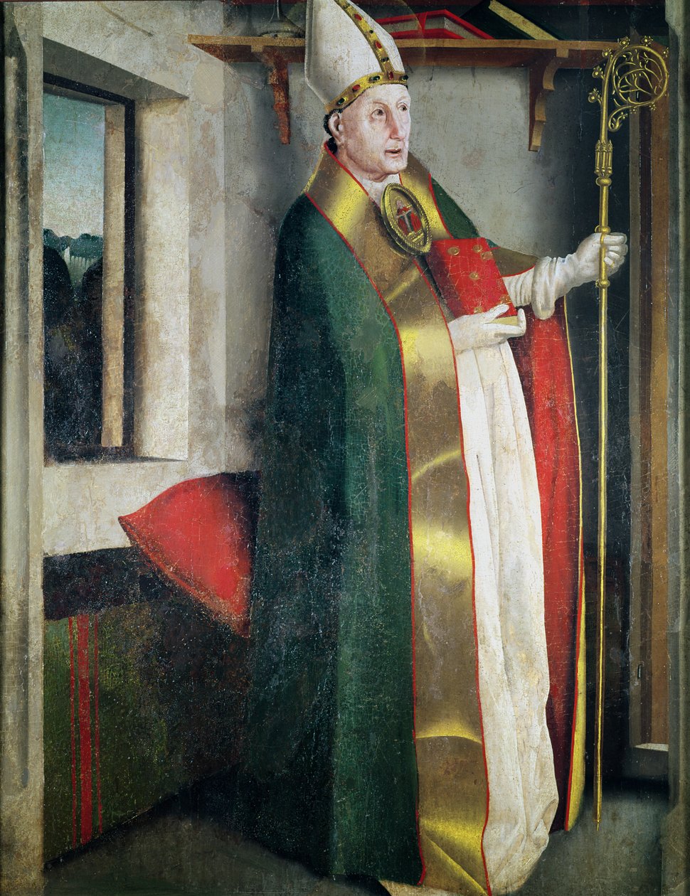 Santo Agostinho (354-430) c.1435 de Konrad Witz