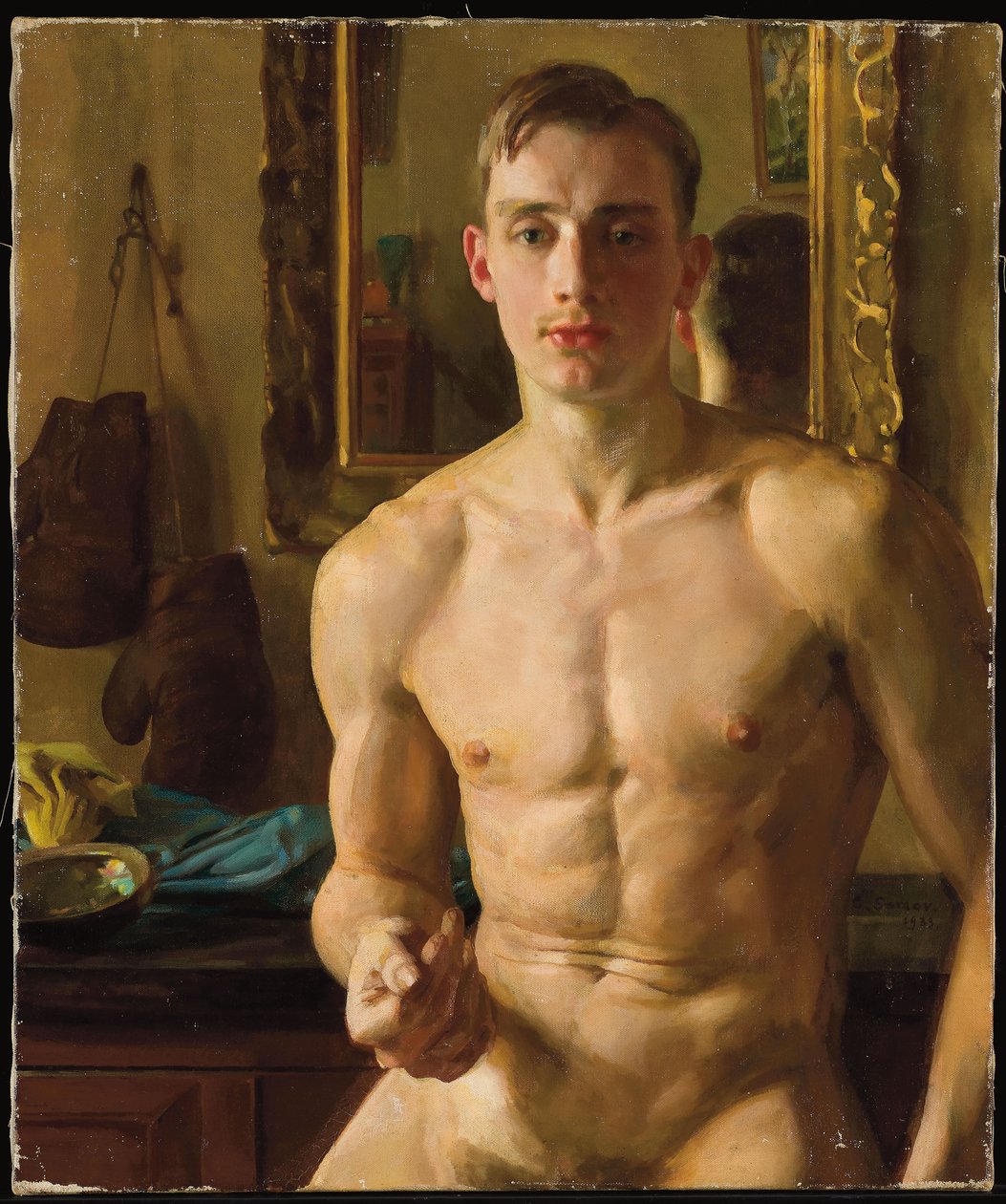 O pugilista de Konstantin Andreevic Somov