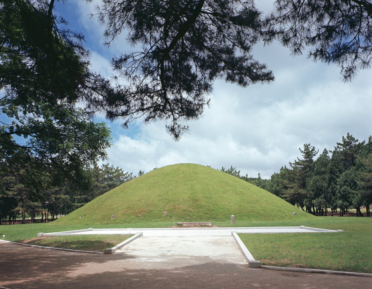 Tumulus do rei Muryong de Korean School