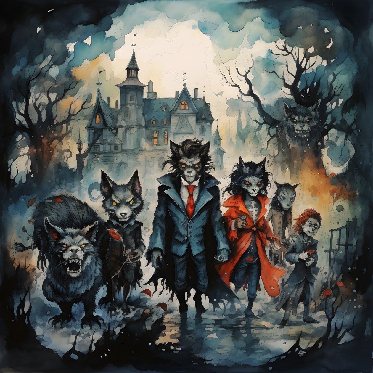 Halloween com vampiros e lobisomens 3 de Kurt Heppke