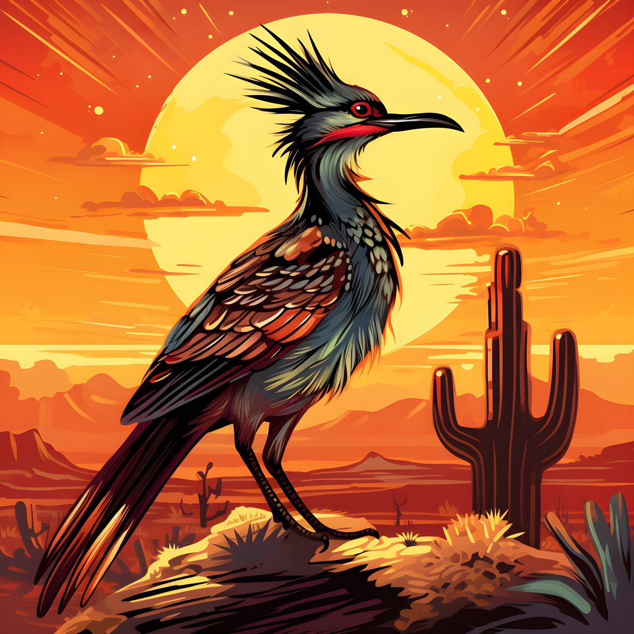 Roadrunner sol quente 2 de Kurt Heppke