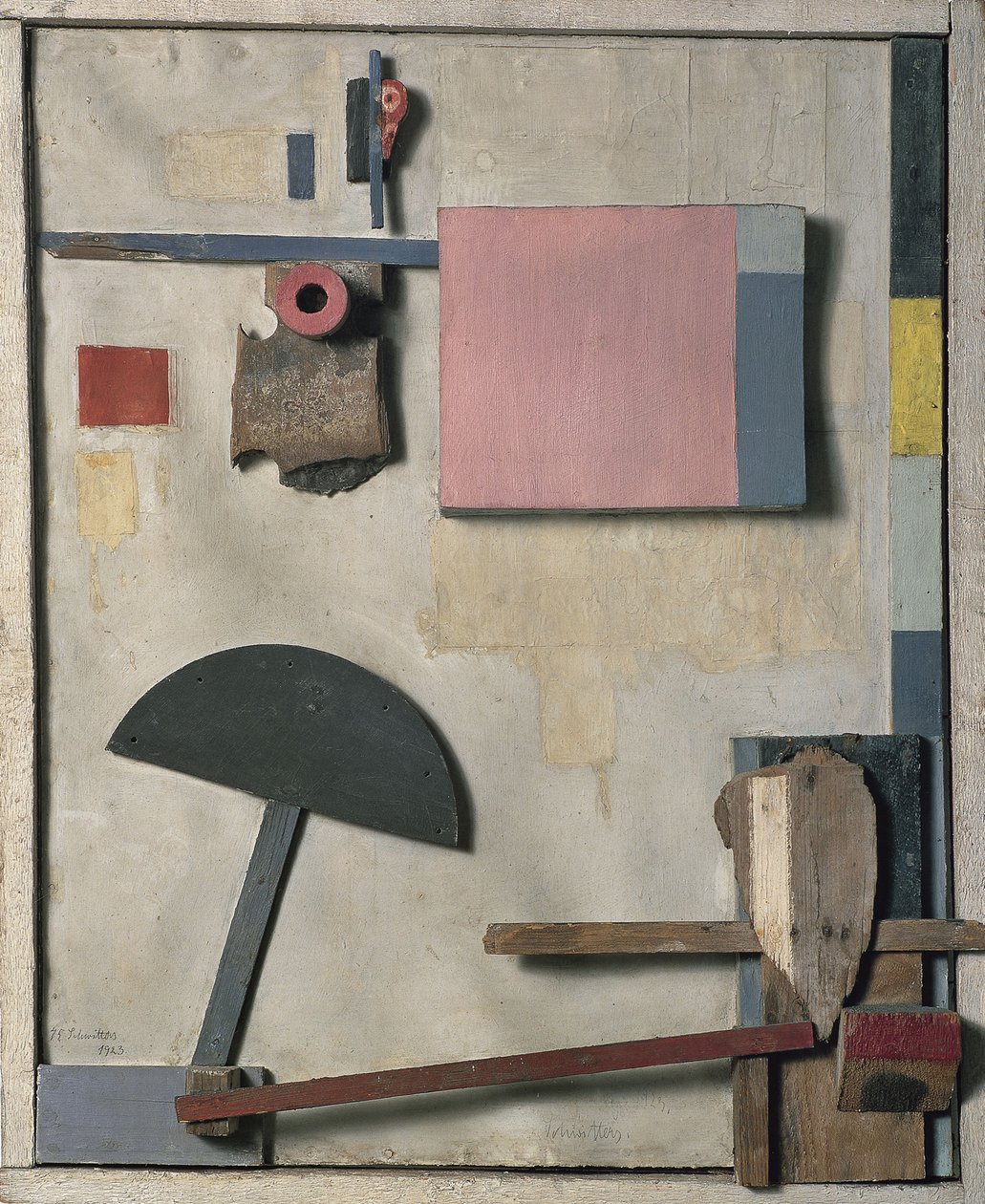 Merzbild Kijkduin, 1923 de Kurt Schwitters