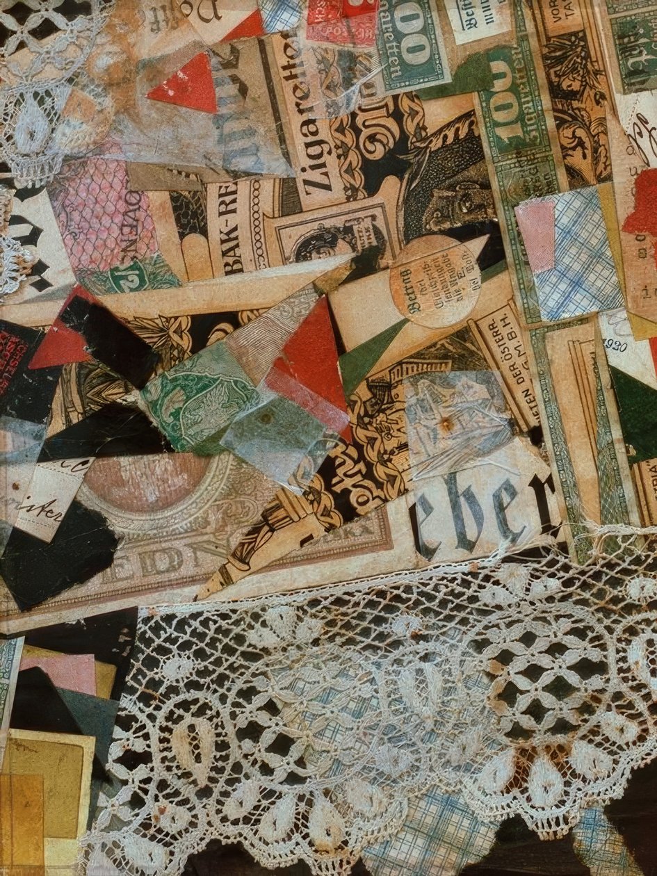 Marcação 297 amarela de Kurt Schwitters