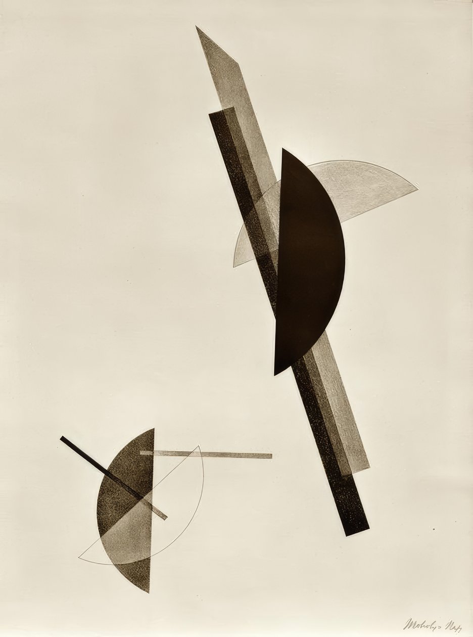 Construção. 6. pasta Kestner de Laszlo Moholy Nagy