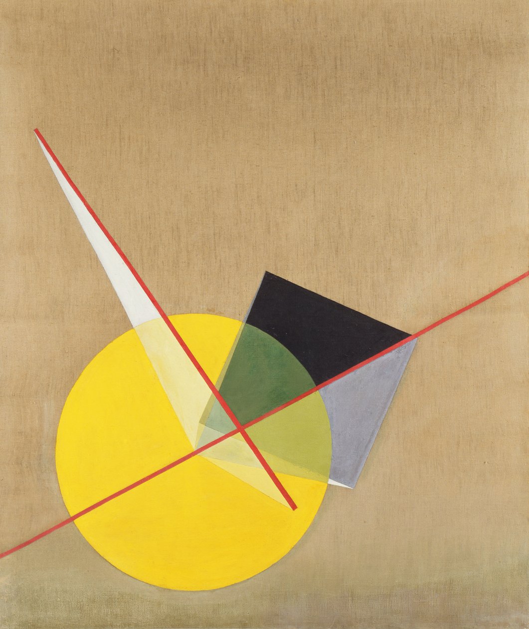 Círculo Amarelo de Laszlo Moholy Nagy