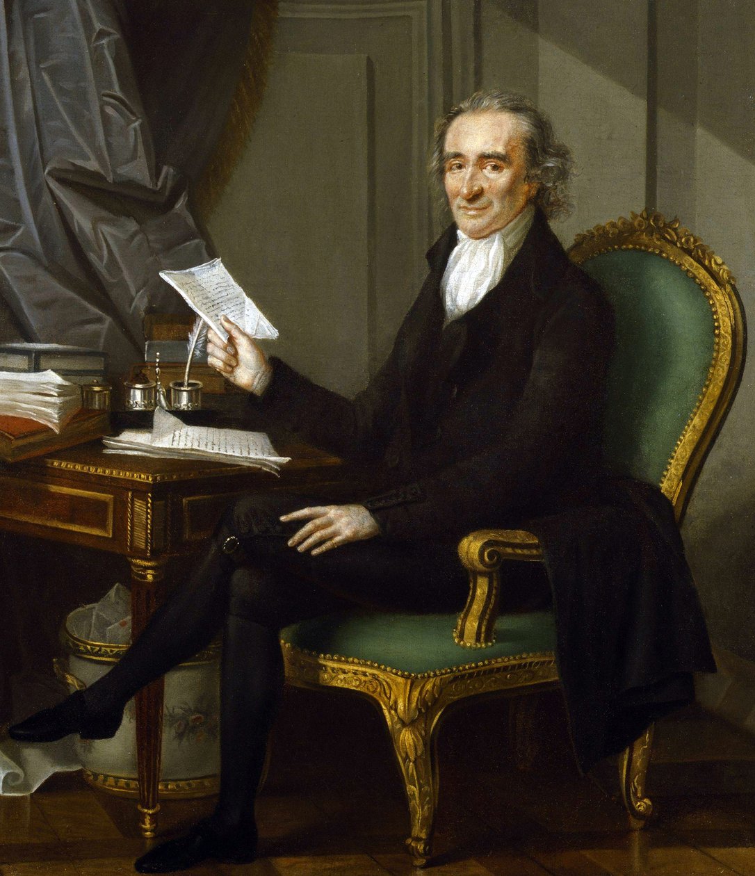 Retrato de Thomas Paine de Laurent Dabos