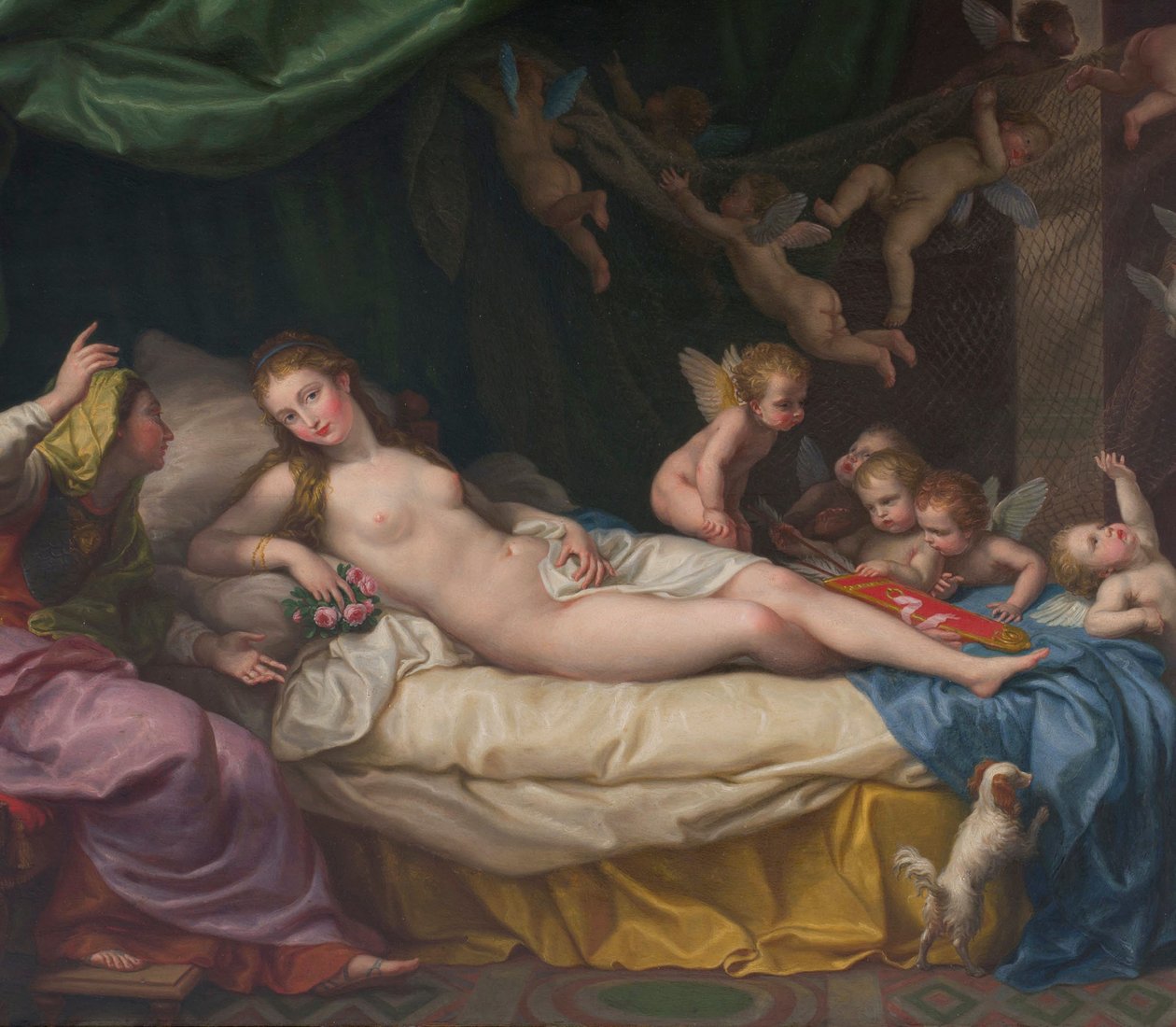 Vênus e Minerva, 1794. de Laurent Pecheux