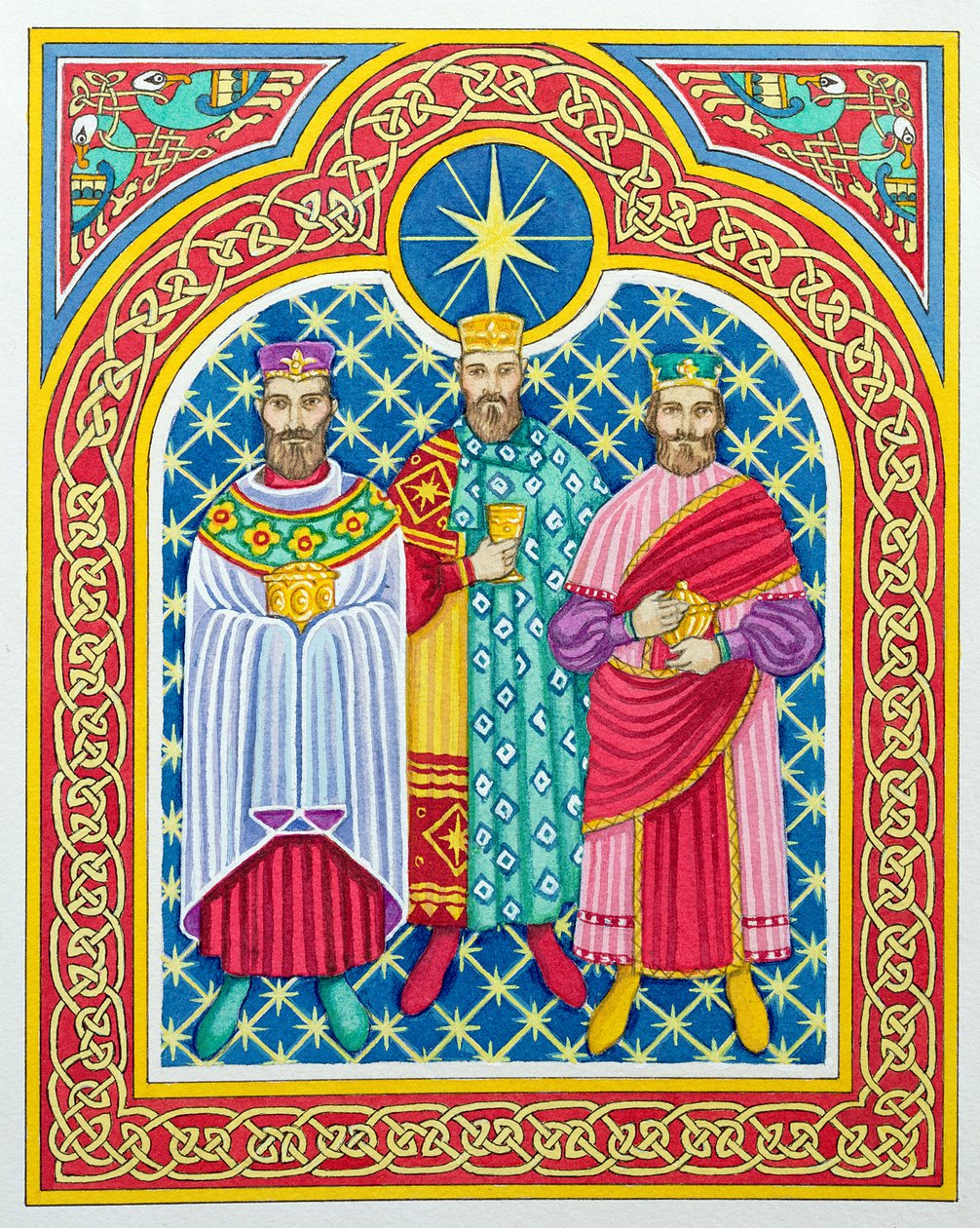 Adoração dos Magos (wc) de Lavinia Hamer