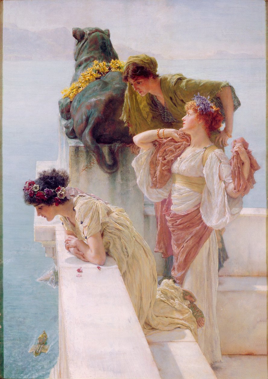 Um Coign of Vantage, 1895 de Lawrence Alma Tadema