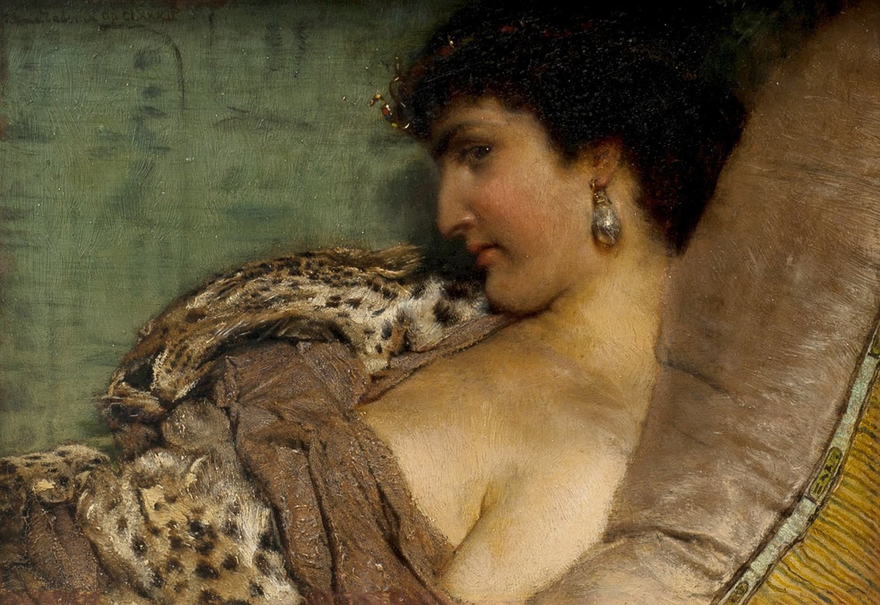 Cleópatra de Lawrence Alma Tadema