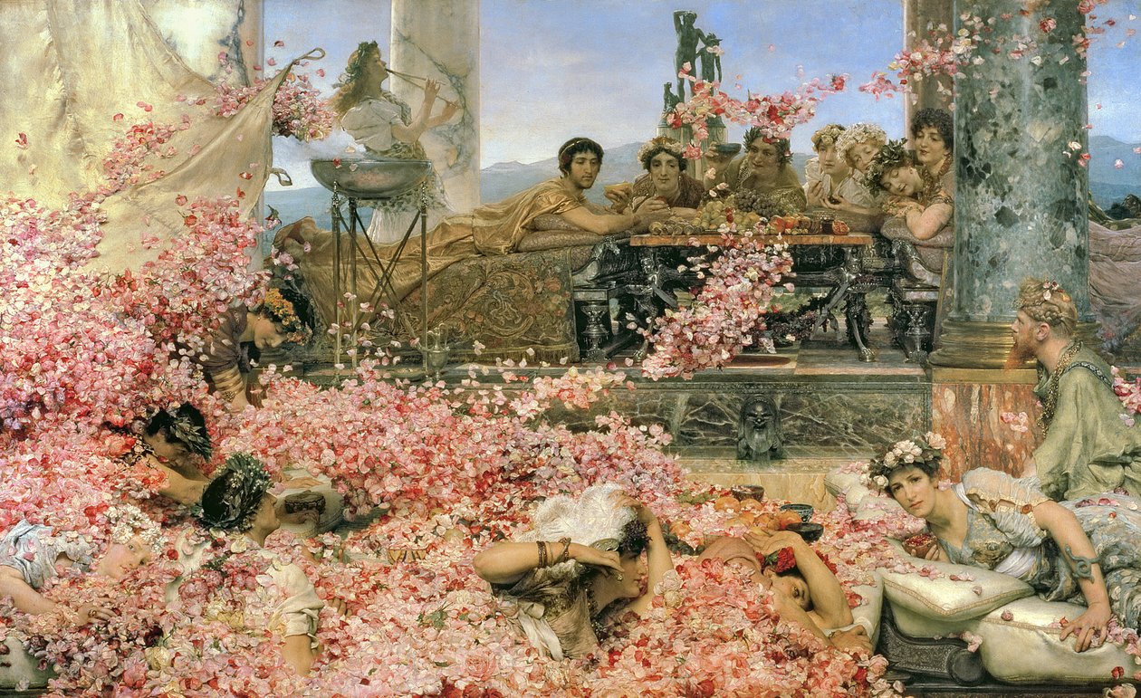 Rosas de Heliogabalus, 1888 de Lawrence Alma Tadema