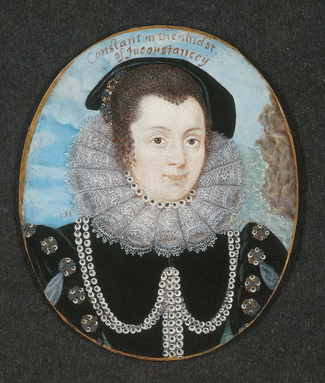 Margaret Clifford (c.1560-1616) Condessa de Cumberland de Lawrence Hilliard