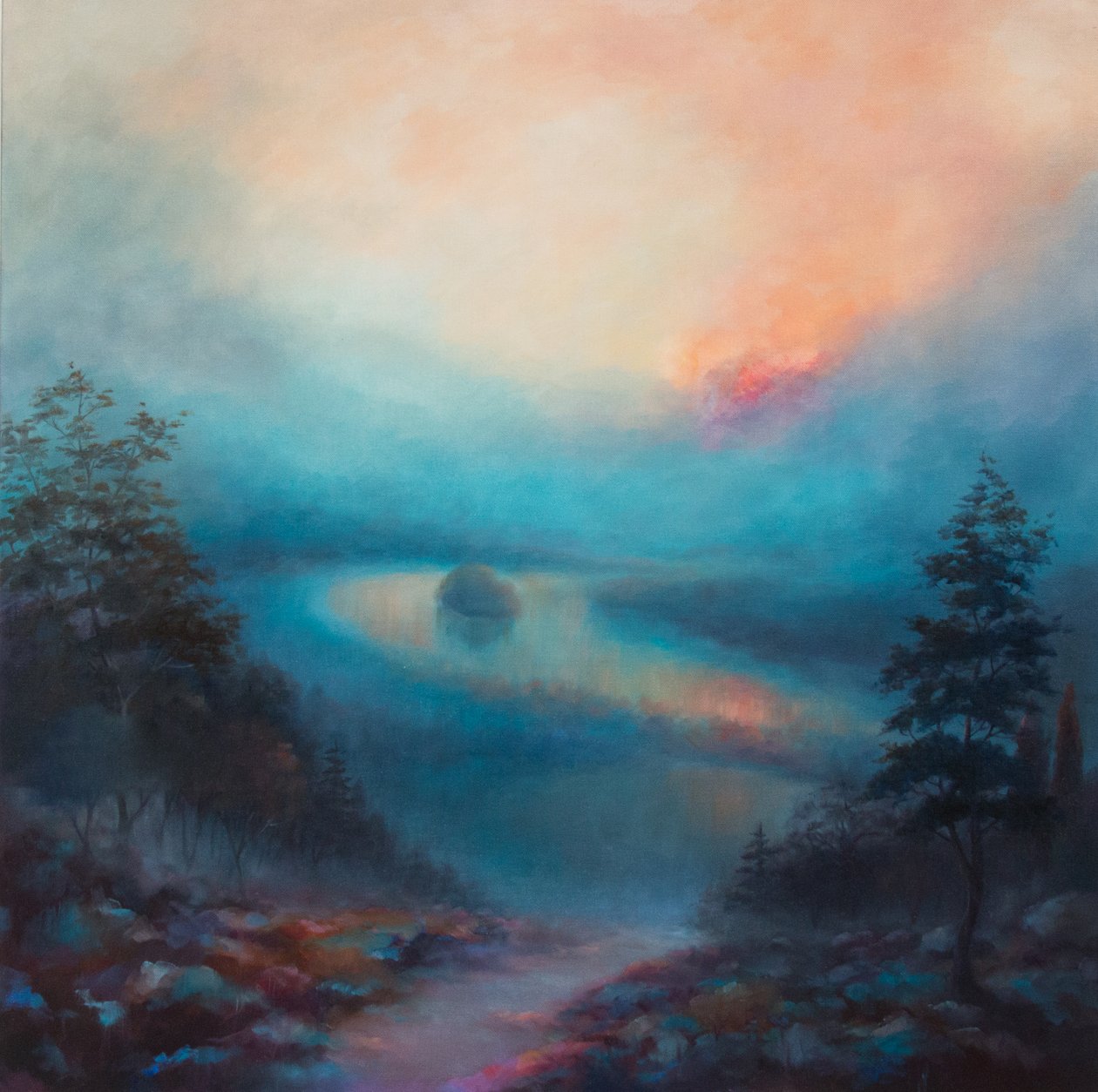 Azul Enevoado, 2017, de Lee Campbell