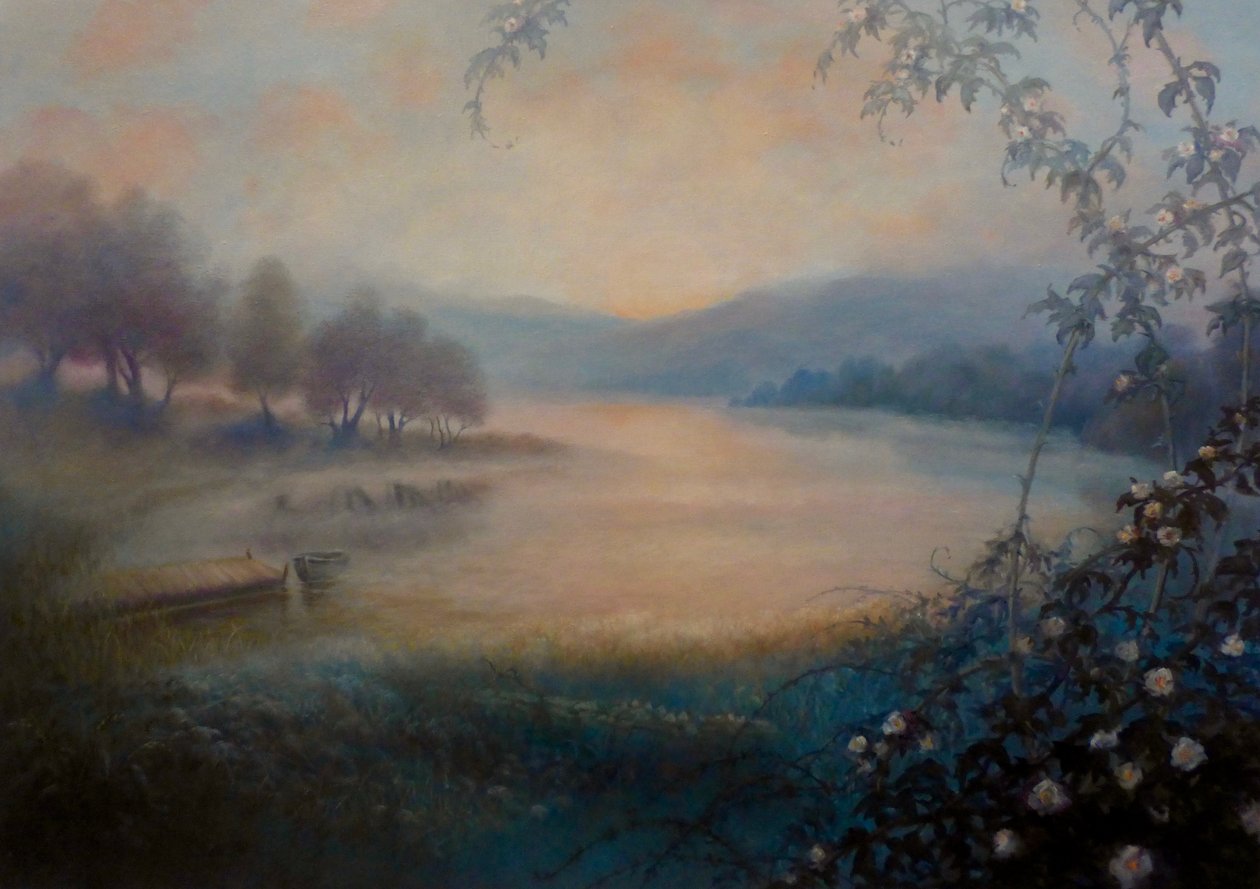 Place to Dream, 2022 (óleo sobre tela) de Lee Campbell