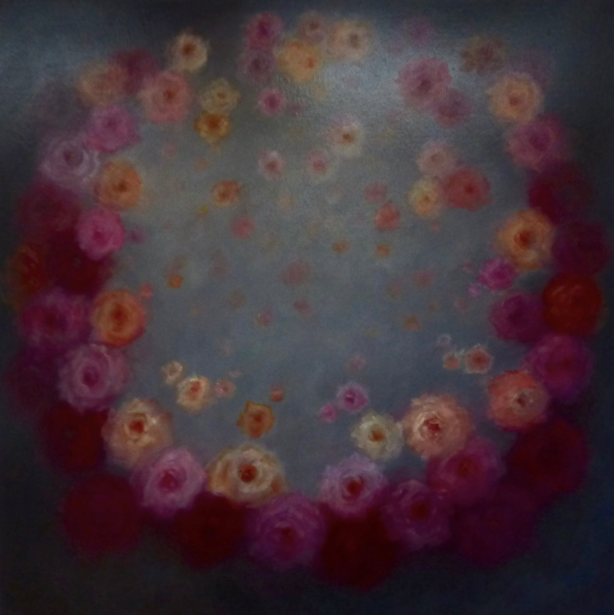 Tributo a Rose, 2024 (óleo sobre tela) de Lee Campbell