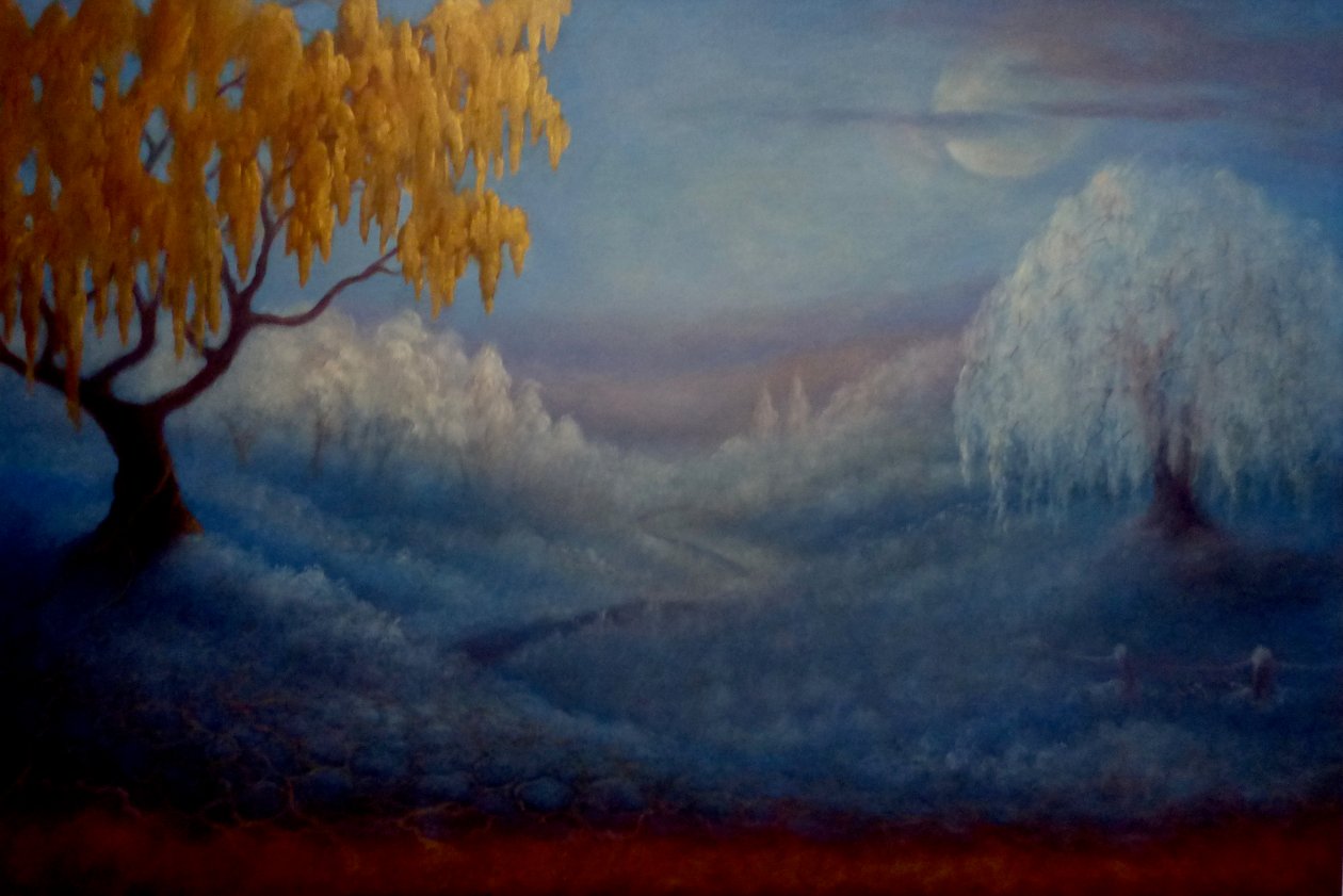 Winter Reverie, 2024 (óleo sobre tela) de Lee Campbell