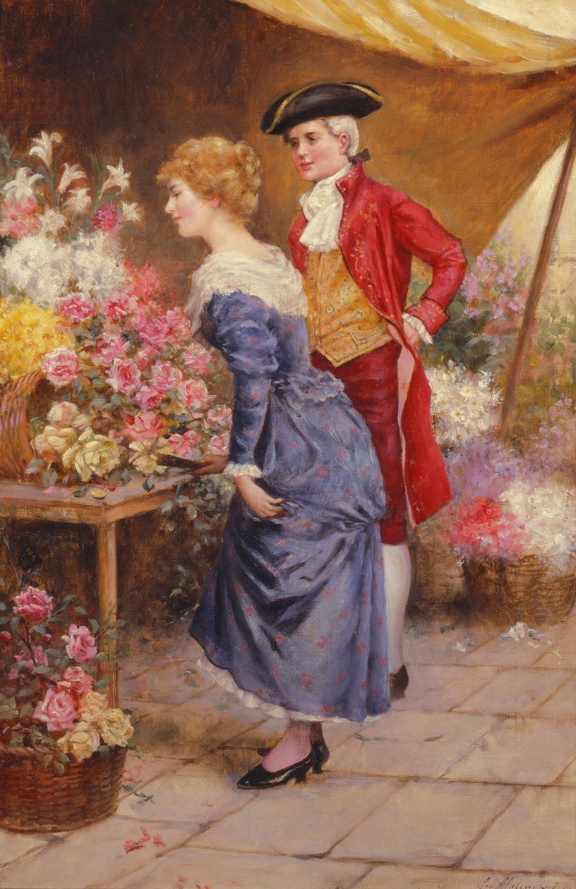 The Flower Stall de Leo Malempre
