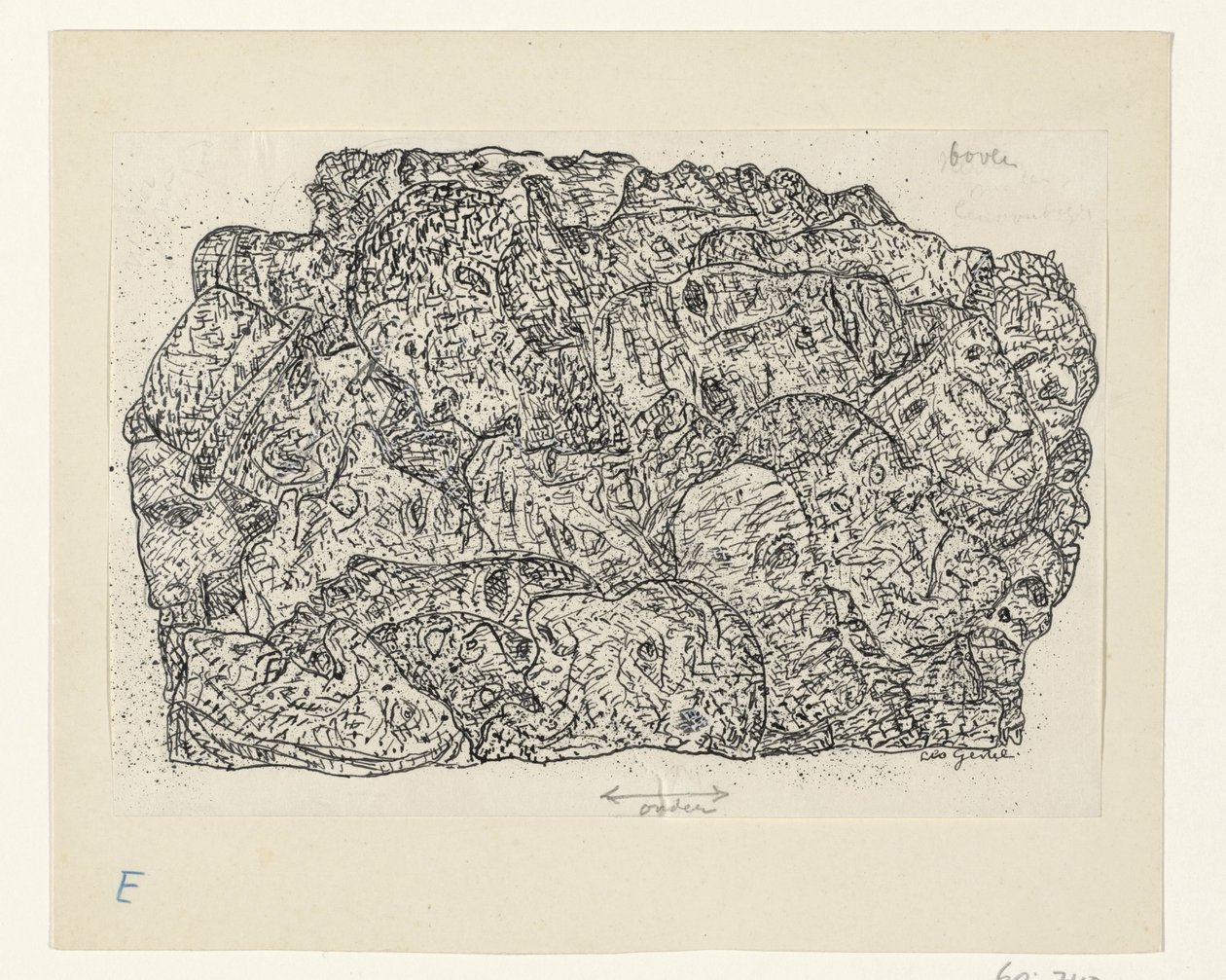 Cabeças de Leo Gestel (signed by artist)