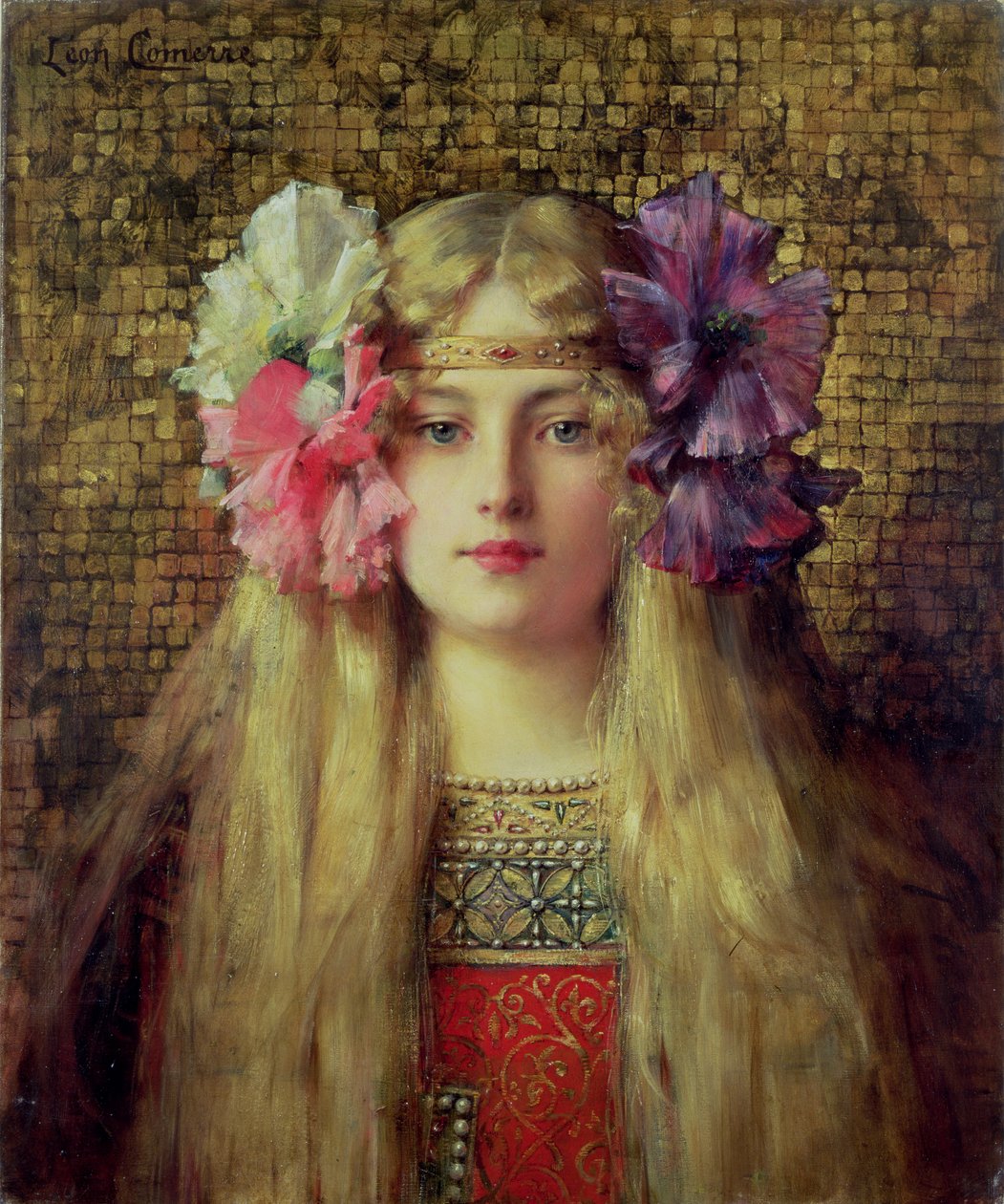 A mulher loira de Leon Francois Comerre