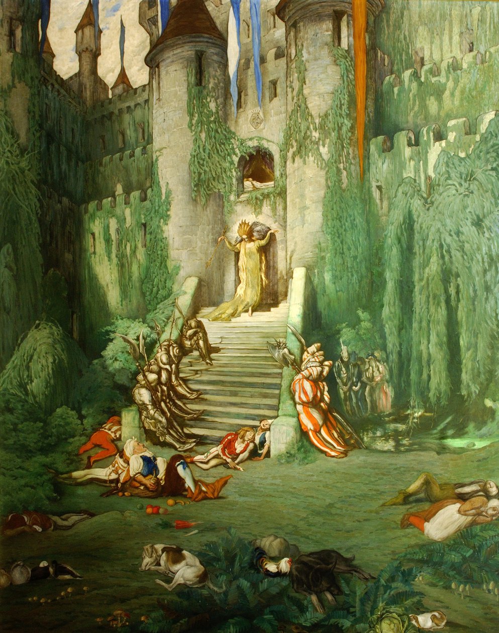 A Bela Adormecida, 1913-1922 de Leon Bakst
