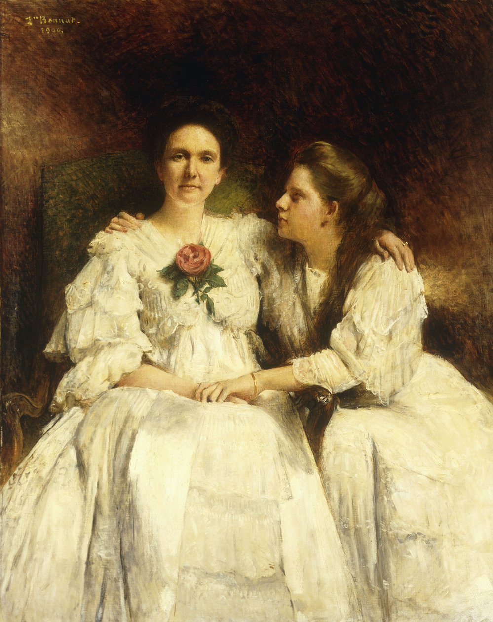 Mãe e Filha, 1905 de Leon Bonnant