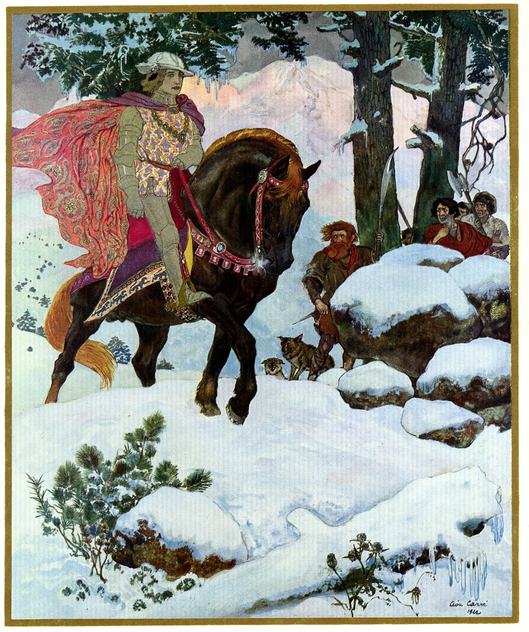 O cavaleiro de safira de Leon Georges Carre