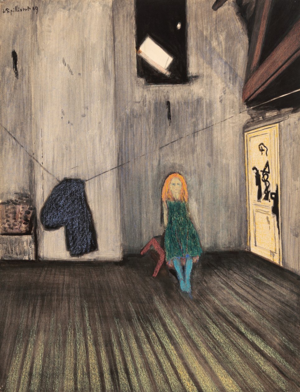 Sozinho sozinho, 1909. de Leon Spilliaert