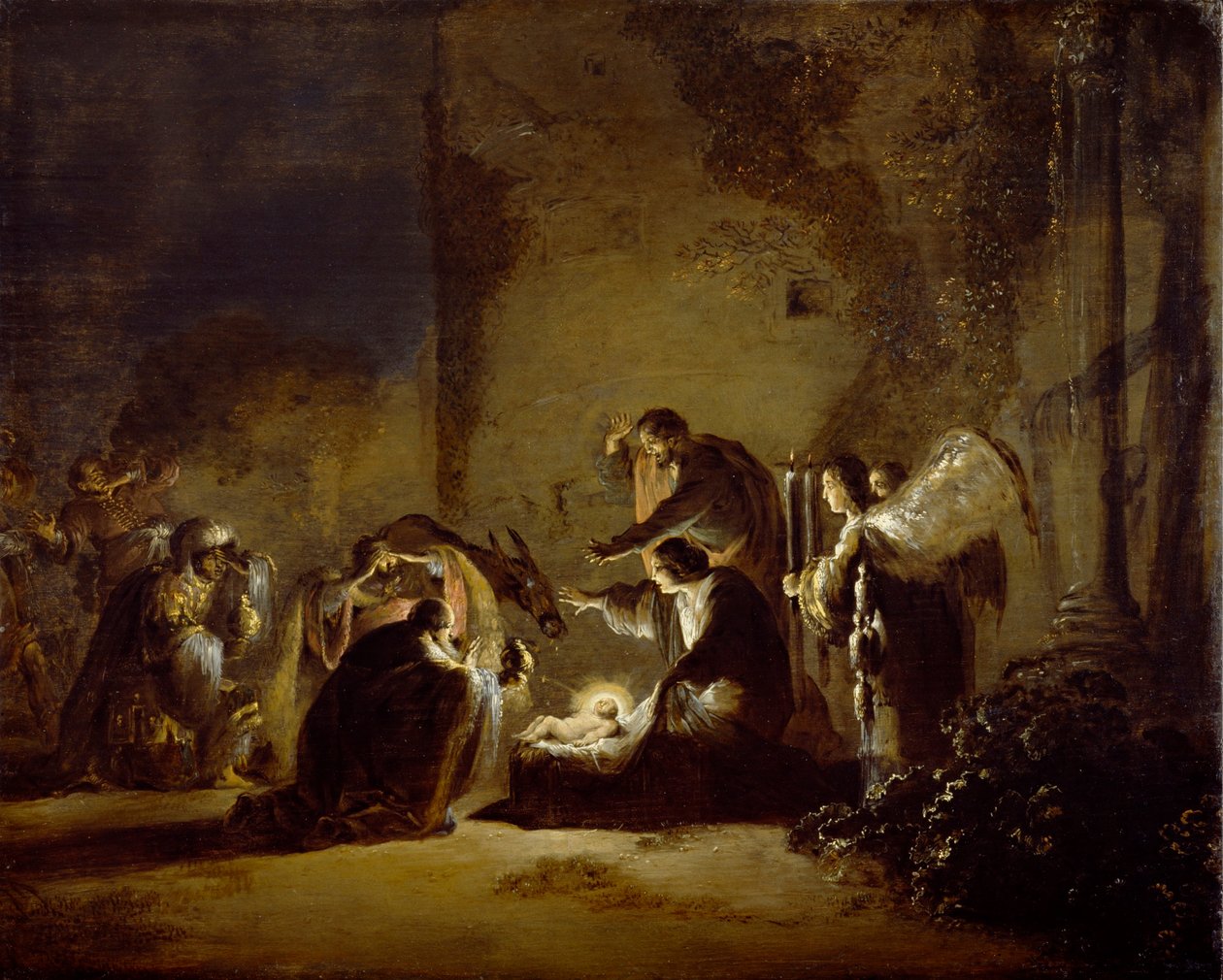 A Adoração dos Magos de Leonaert Bramer