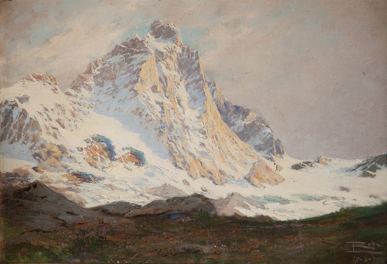 O Matterhorn, 1910 de Leonardo Roda
