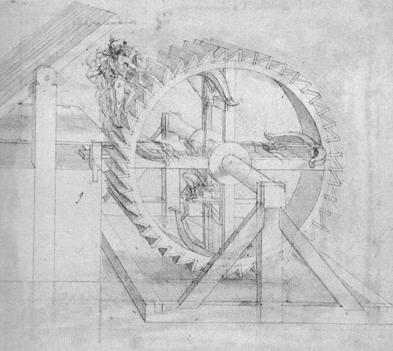 engrenagem de Leonardo da Vinci