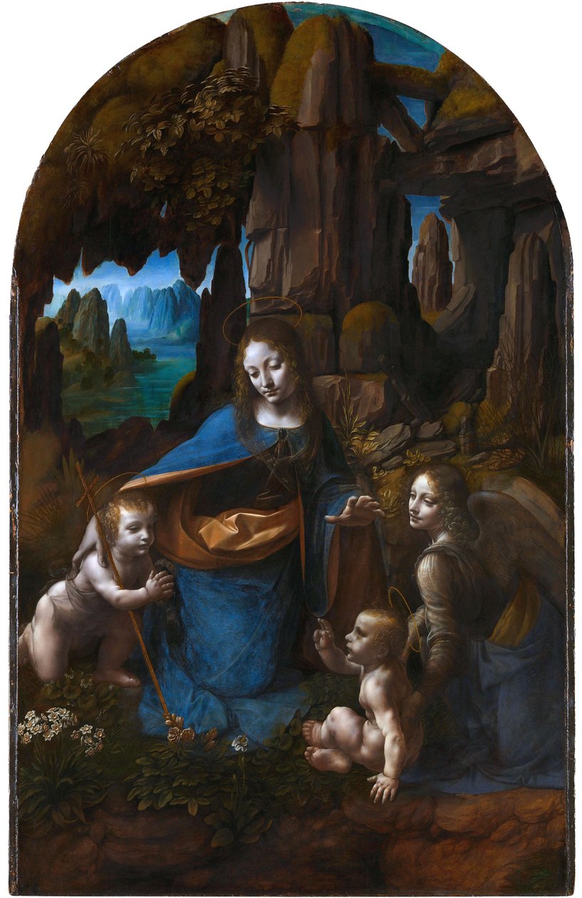 Virgem das Rochas de Leonardo da Vinci