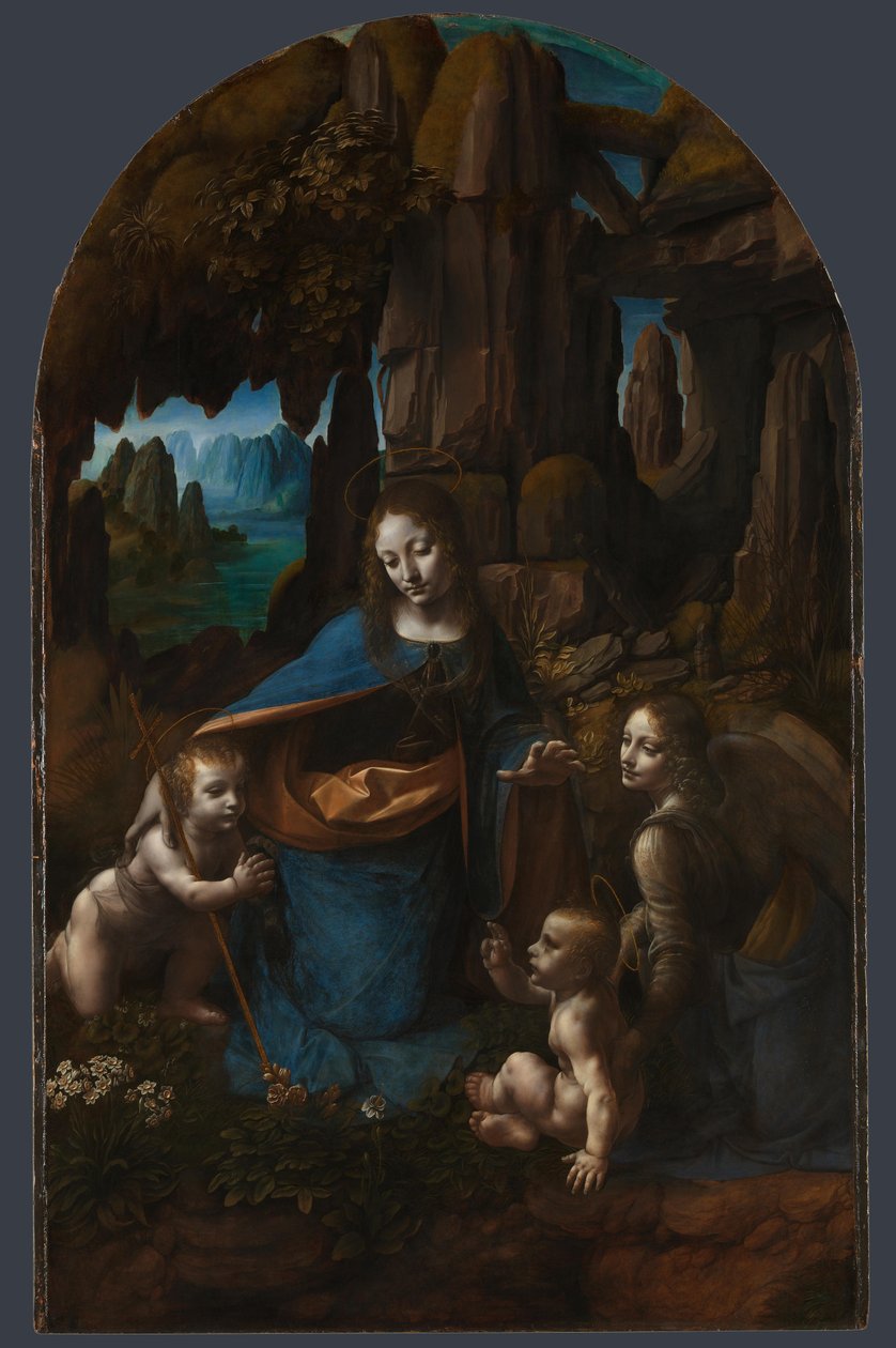 Virgem das Rochas de Leonardo da Vinci