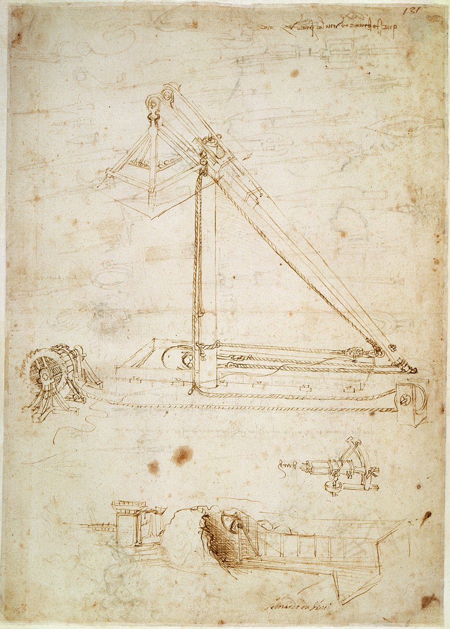Máquina de guerra de Leonardo da Vinci