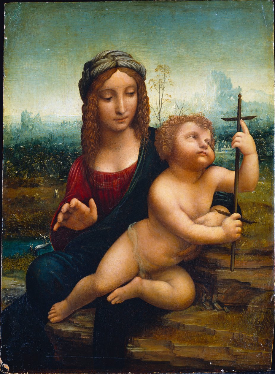 A Madona dos Fios de Leonardo da Vinci
