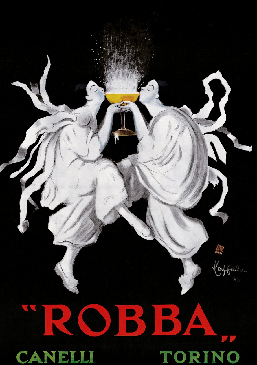 Poster publicidade &39;Robba&39; espumante, 1911 de Leonetto Cappiello