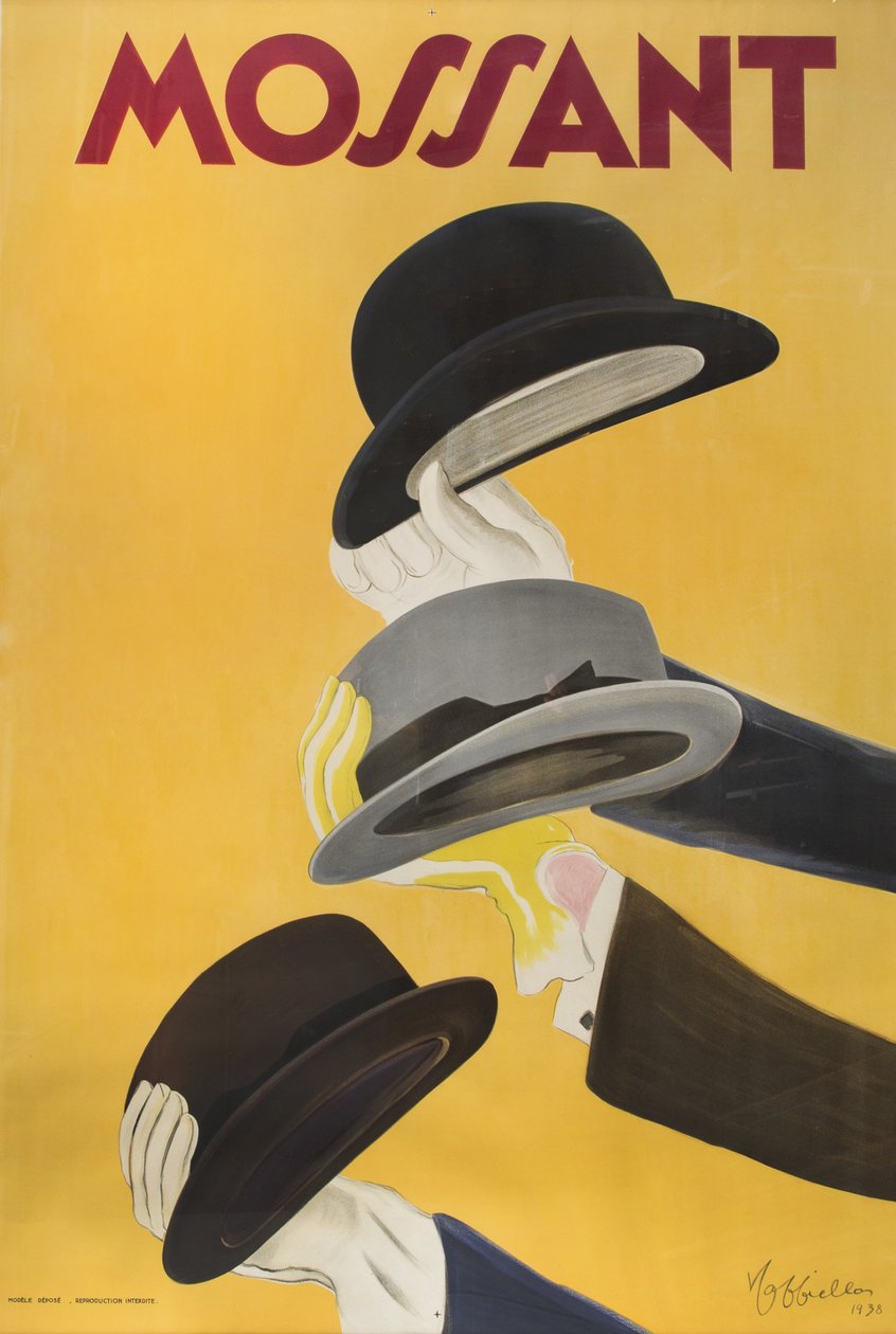 Mossant, 1938 de Leonetto Cappiello