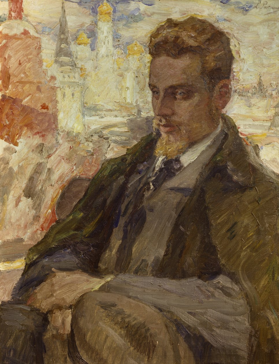 Rilke em Moscou, c.1930 de Leonid Osipovic Pasternak