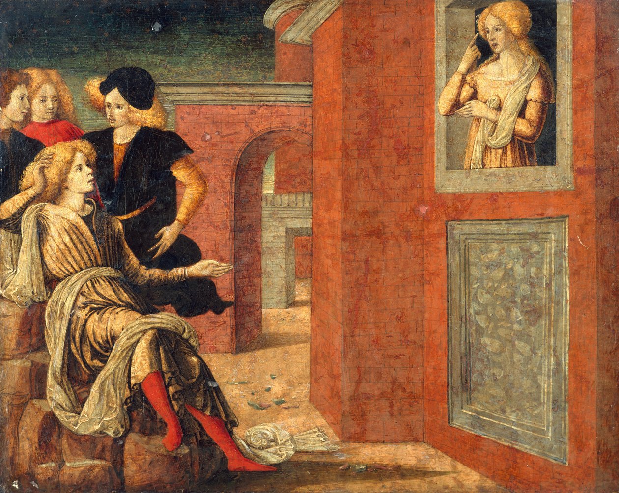 Cena de uma Novella. de Liberale da Verona