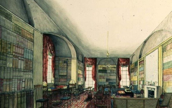 A Biblioteca em Aynhoe de Lili Cartwright