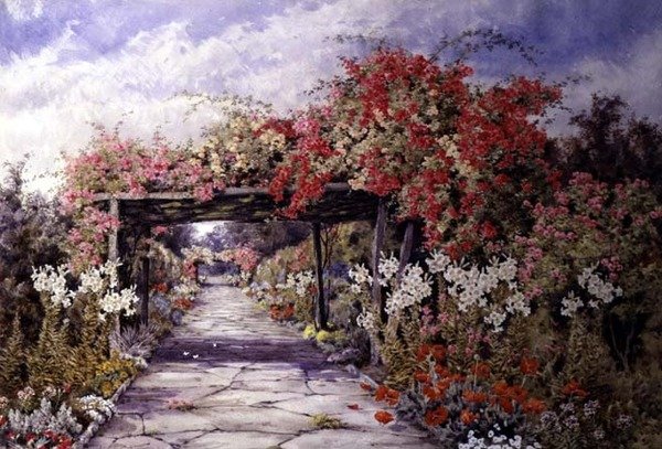 Rosas Rambler de Lilian Stannard