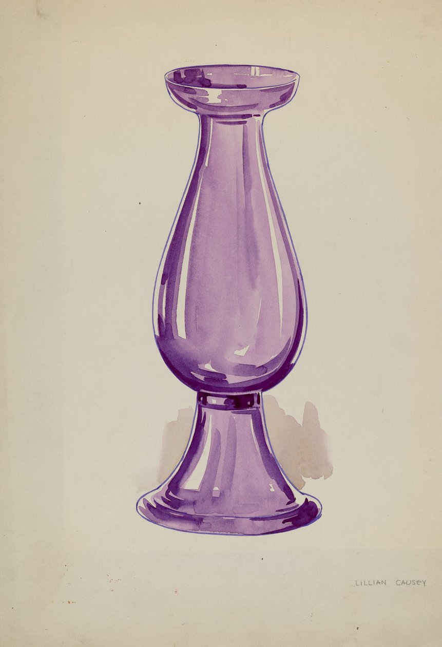 Vaso, c. 1936. de Lillian Causey