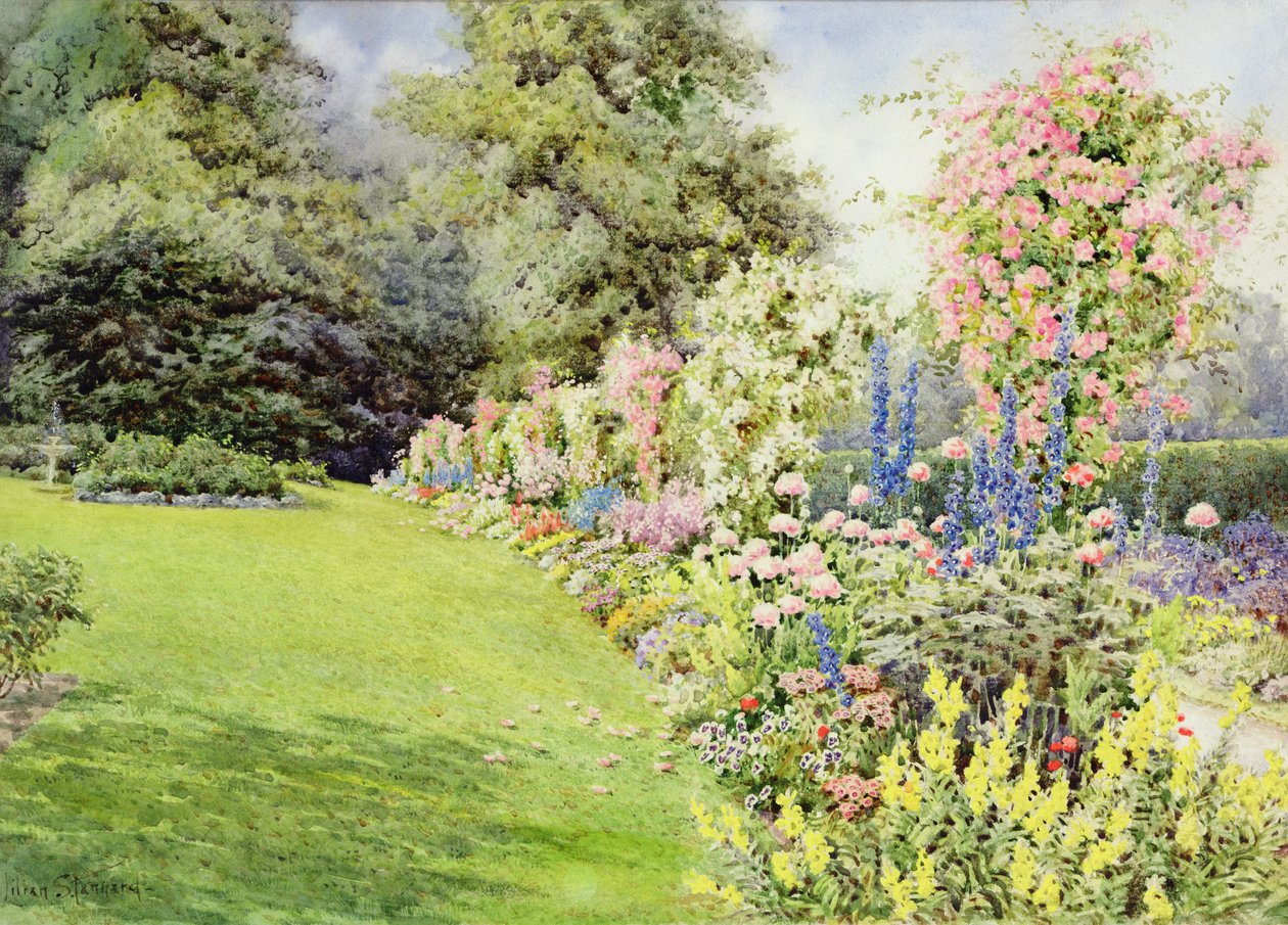 Rainha Adelaides Garden de Lillian Stannard