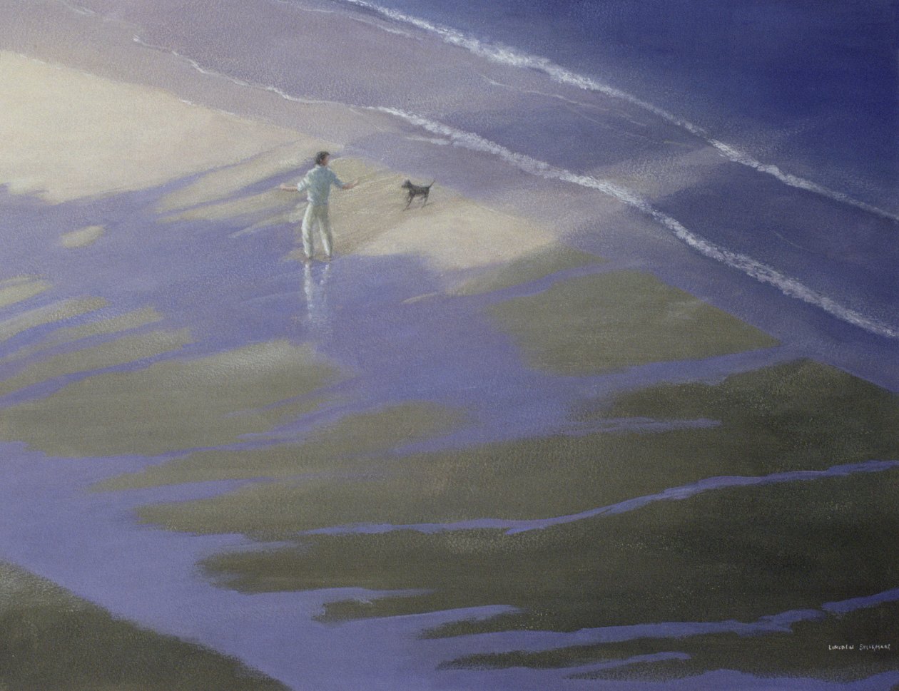 Dog Walk, 1985 de Lincoln Seligman