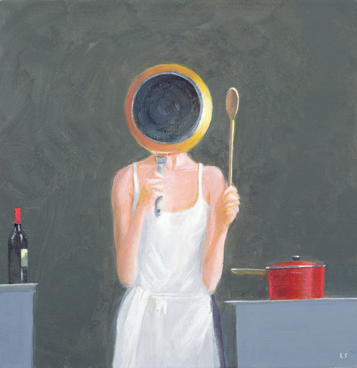 Masterchef, 2005 (acrílico) de Lincoln Seligman