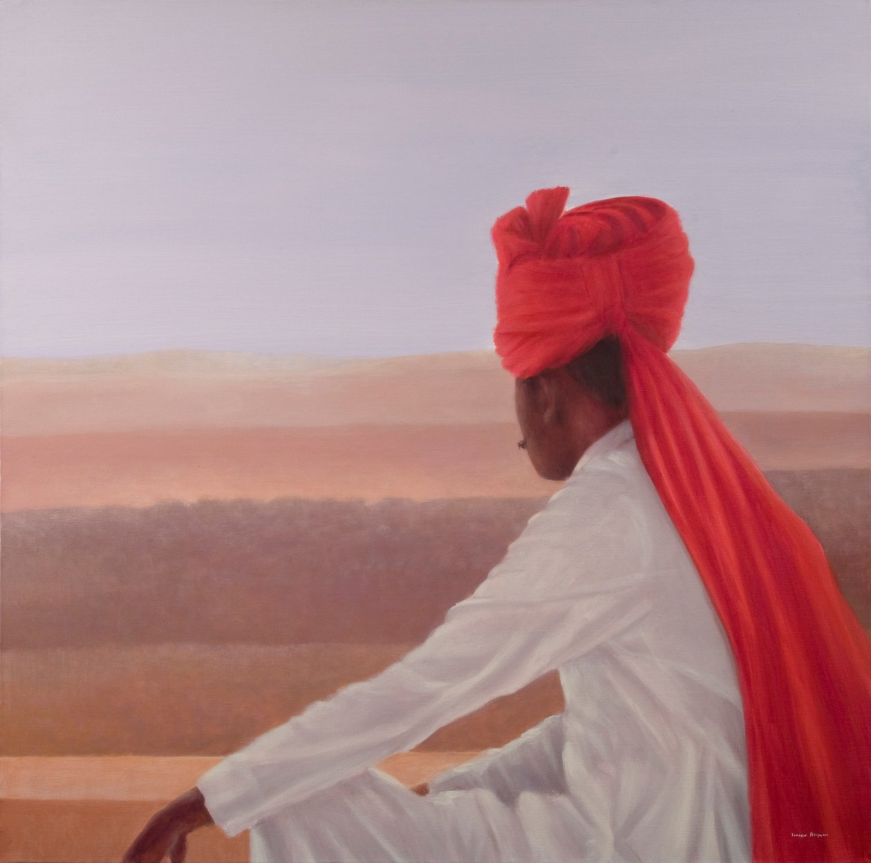 Guarda do Palácio, Jaipur de Lincoln Seligman