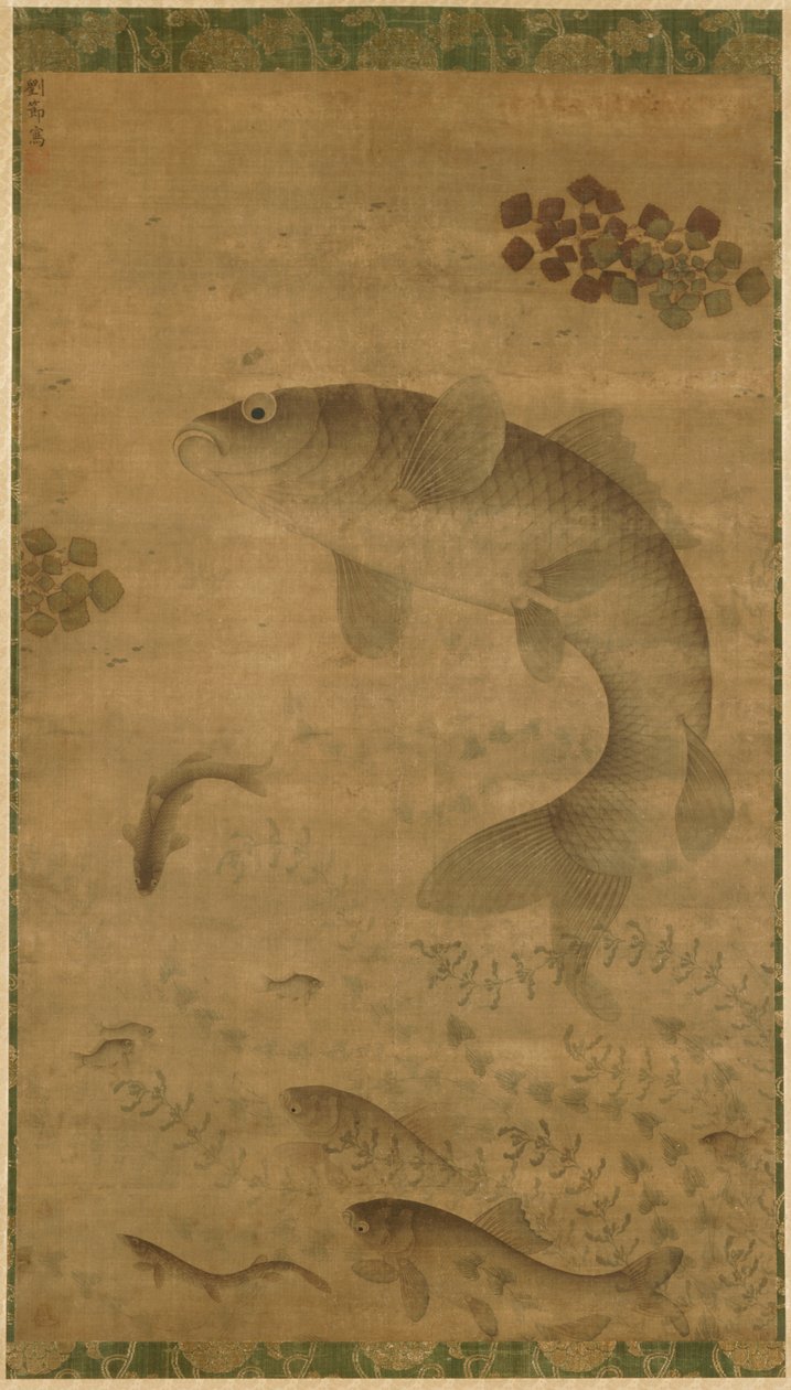 Carpa Saltando, 1368-1644. de Liu Jie