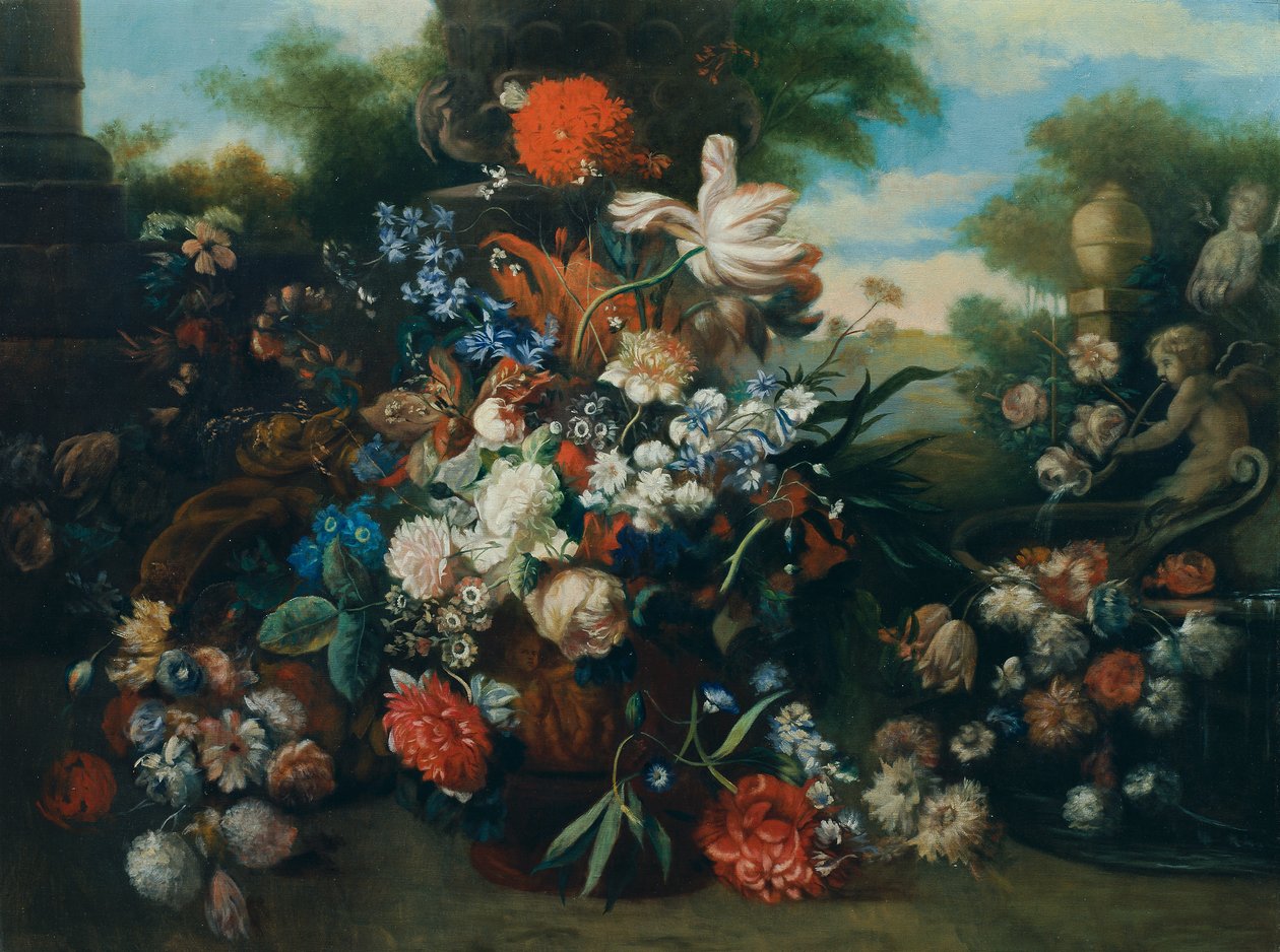 Peça floral de Lotte Sykora