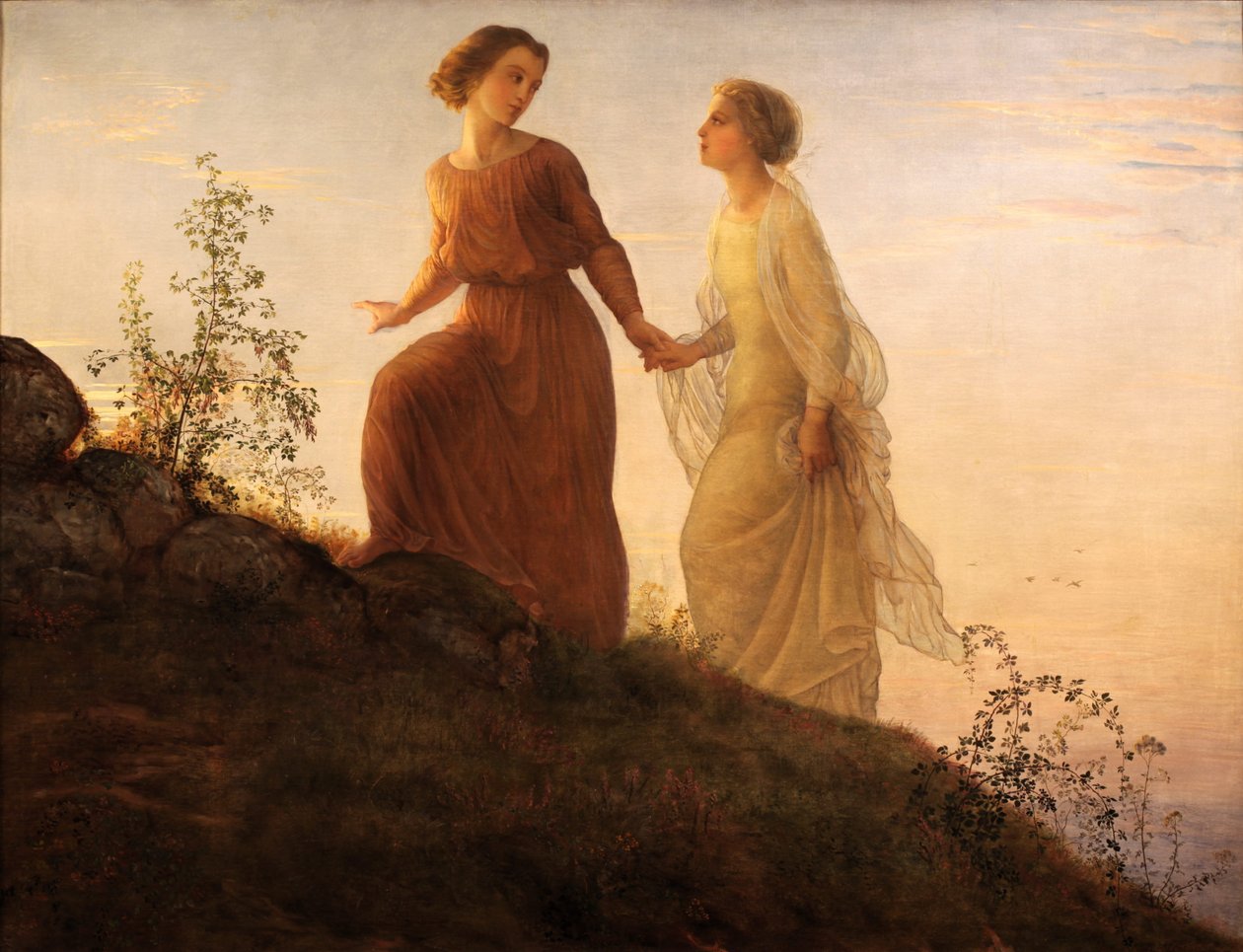 Poema da Alma - Na montanha de Louis Janmot
